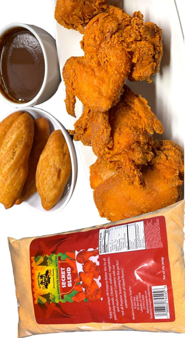Generic Di Jerk Stop Fry Batter - Flavor Enhancer, 16 Ounce Pack for Crispy Fried Foods