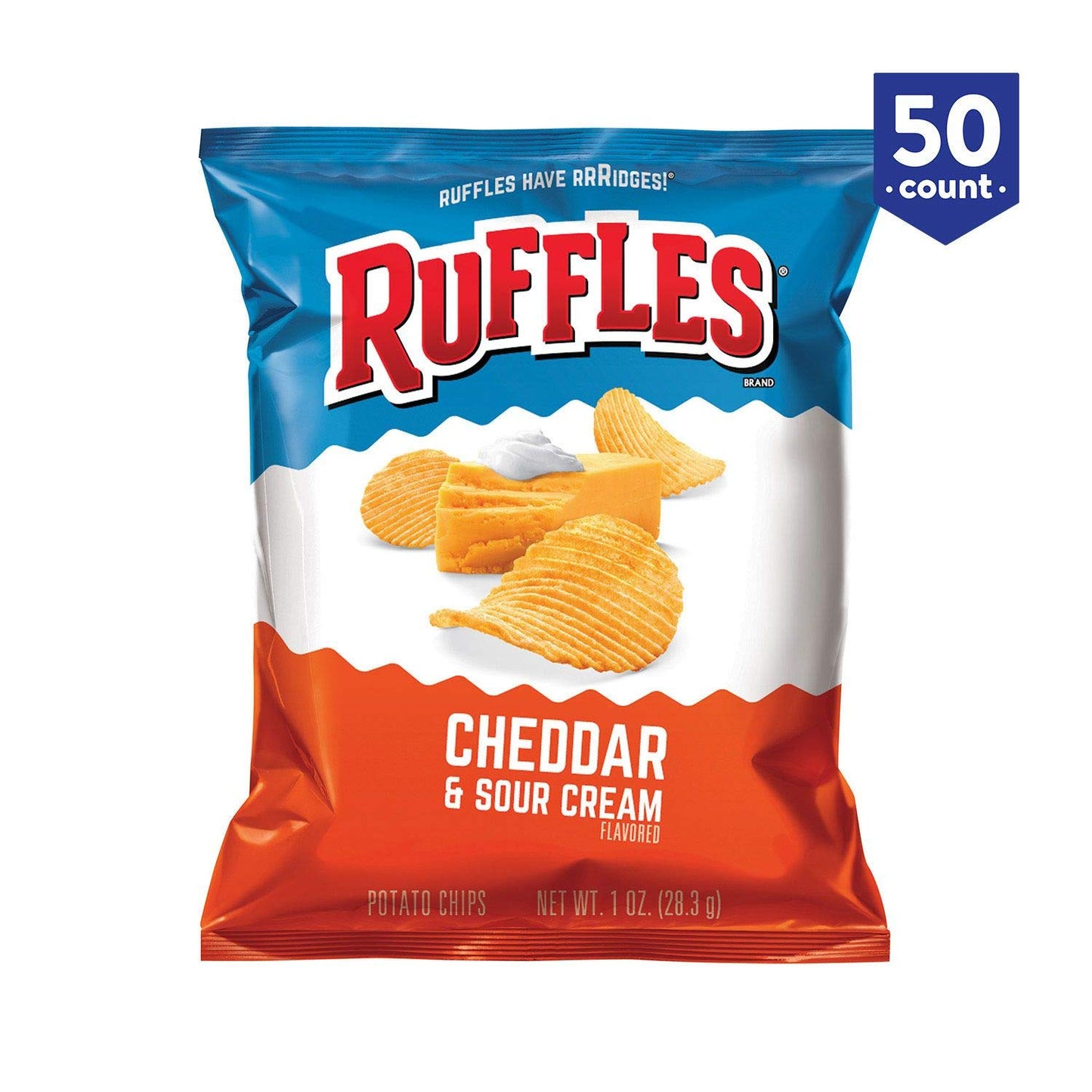 Ruffles Cheddar & Sour Cream - 50/1 Oz.