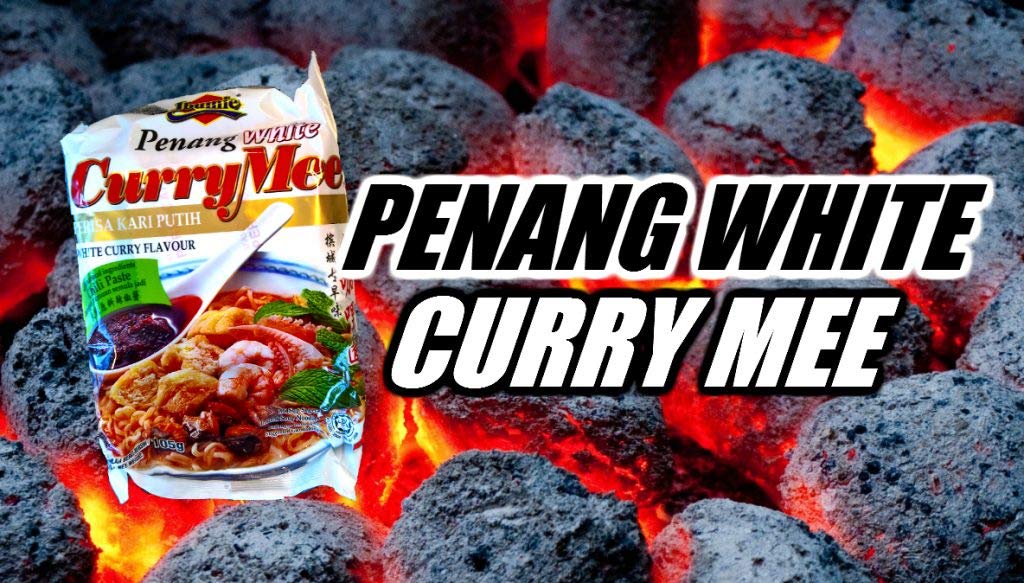 Ibumie Penang White curry Mee White curry Flavour Instant Soup Ramen Noodles 8 Packs x 105g + Free 2 sticks Essenso coffee.