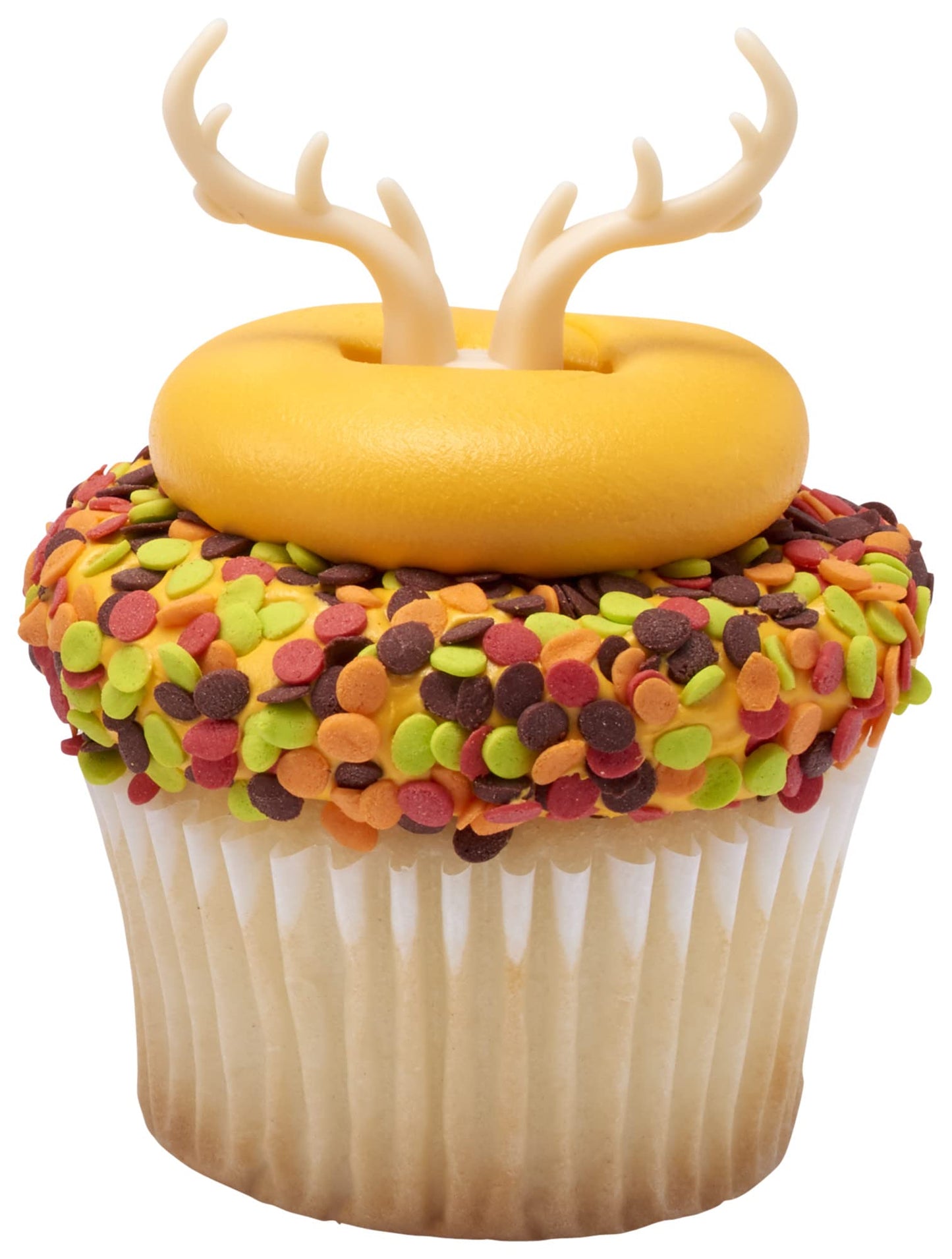 Decopac Autumn Thanksgiving Quins Fancy Sprinkles, 19.5Oz, Candy Sprinkles In Handheld Container, Edible Sprinkles For Celebration Cakes, Cupcakes, Cookies