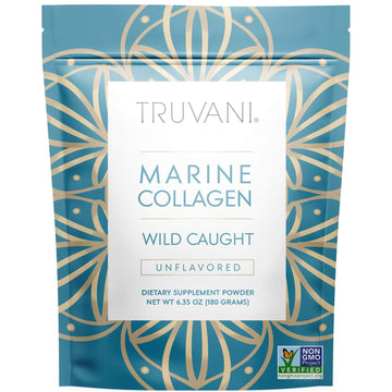 Truvani - Wild Caught Hydrolyzed Marine Collagen Protein Powder | Collagen Protein Supplement With Type 1,2 & 3 | Anti-Skin Agin