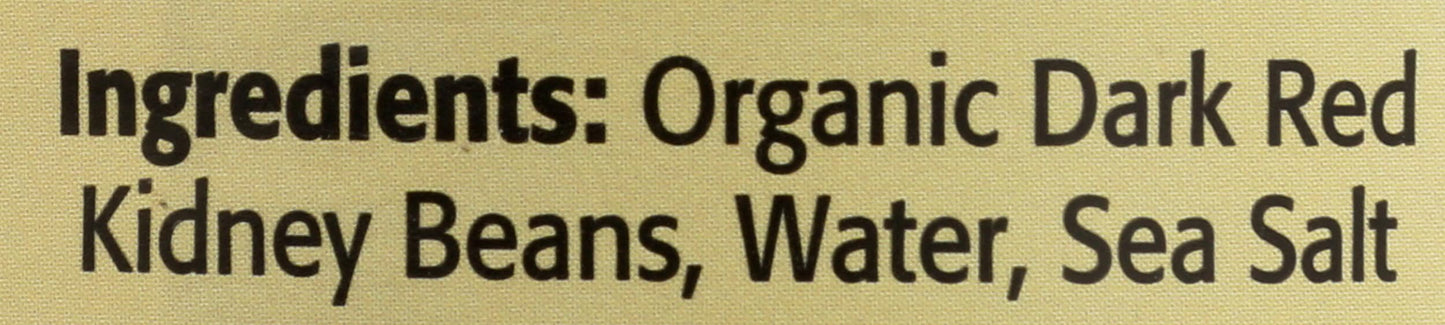 Omena Organics - Kidney Beans Dark Red - Case Of 12 - 15 Oz(D0102H7Au0G.)