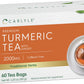 Carlyle Turmeric Tea Bags with Ginger, Caffeine Free, Non-GMO, Gluten Free, 60 Count