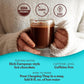 Four Sigmatic Calm Mushroom Cocoa Mix | Organic Dark Hot Cocoa Mix With Reishi Mushroom | Vegan, Dairy Free | 15 Servings