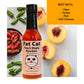 Fat Cat Gourmet Peach Maple spirit-inspired flavor Hot Sauce & Glaze - Sweet & Savory, Mild Heat - 5 Fl Oz, Gluten Free, Vegan, Keto Friendly