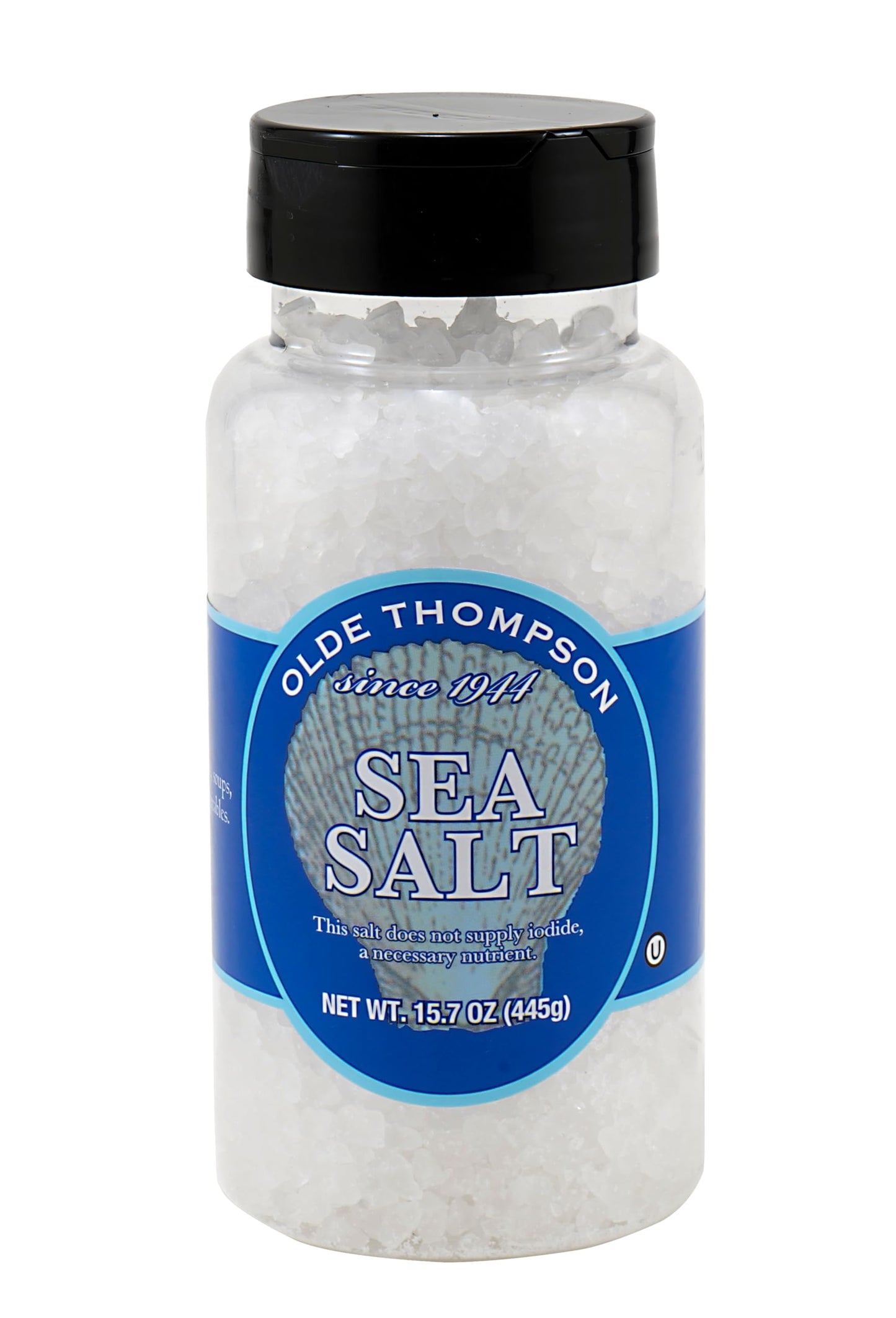 OLDE THOMPSON Sea Salt Refill for Grinders, Coarse Grain, 15.7 Ounce, Model 1400-08