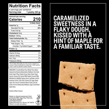 Ghetto Gastro Brown Sugar Toaster Pastries (6-Pack, 24-Bars) - Plant-Based, Vegan & Non-Gmo Ingredients, Kosher Certified - Perf