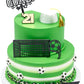 Lucks Dec-Ons Decorations Molded Sugar/Cup-Cake Topper  Soccer Ball  1 Inch  231 Count
