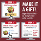 A Gift Inside Chocolate Covered Strawberries, 6 Count, Perfect for Birthdays