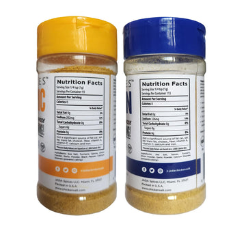 JADA Spices Chicken Salt - Original Turmeric Salt, Vegan & Keto, 3.65 oz (Pack of 2)