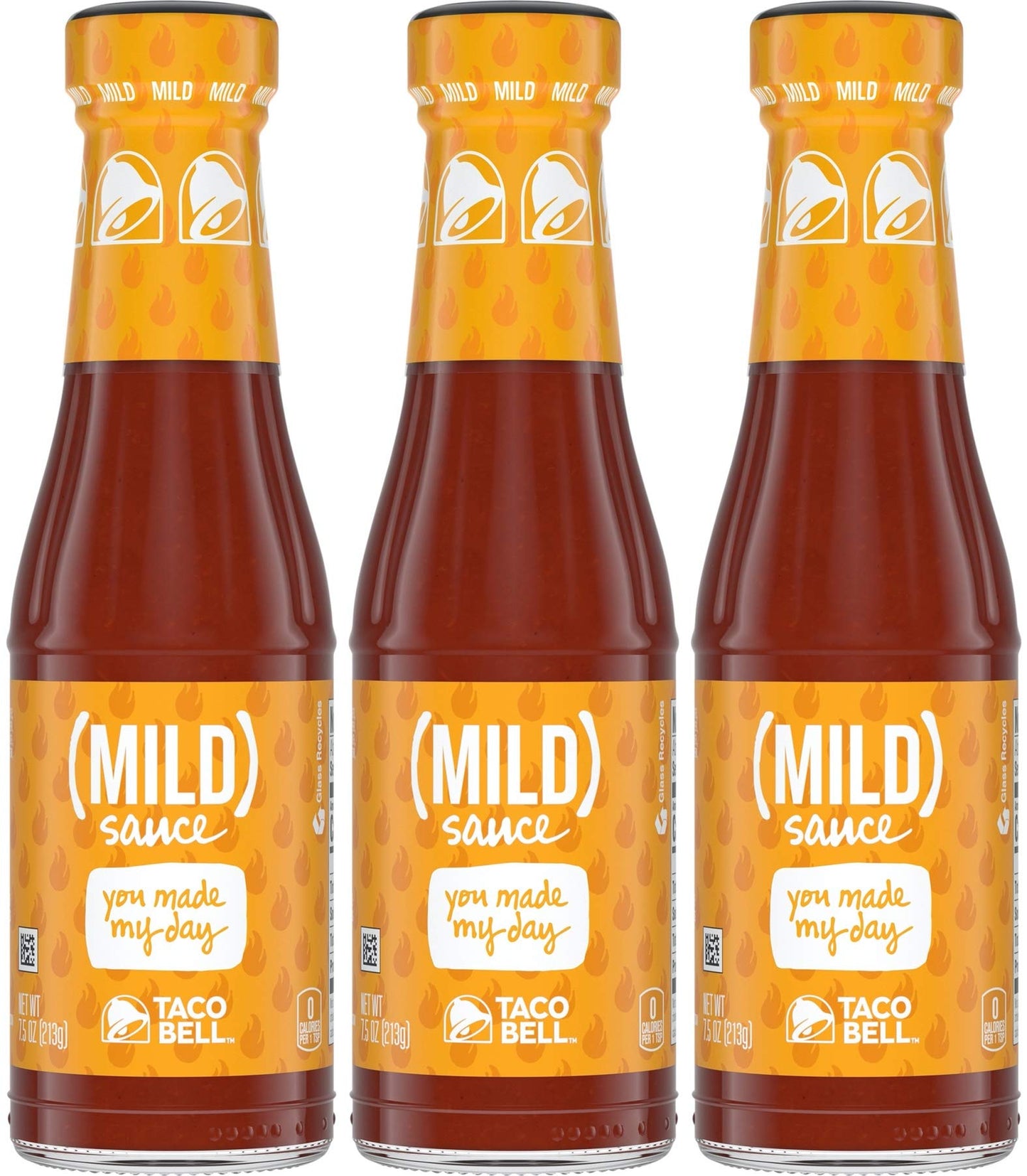 Taco Bell Mild Sauce, 7.5 ounce (Pack of 3)