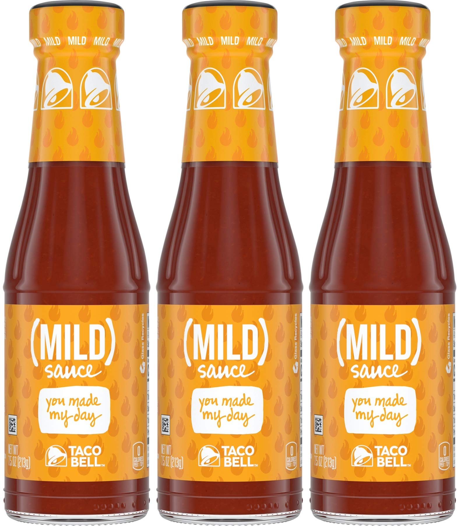 Taco Bell Mild Sauce, 7.5 ounce (Pack of 3)