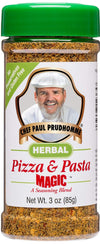 Chef Paul Prudhomme's Magic Seasoning Blends ~ Pizza & Pasta Magic Herbal, 3-Ounce Bottle