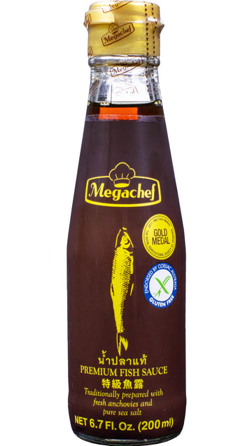 Megachef Thai Fish Sauce 200 Ml (Premium Thai Fish Sauce)