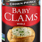 Crown Prince Baby Clams, 10 Ounce (Pack of 12)