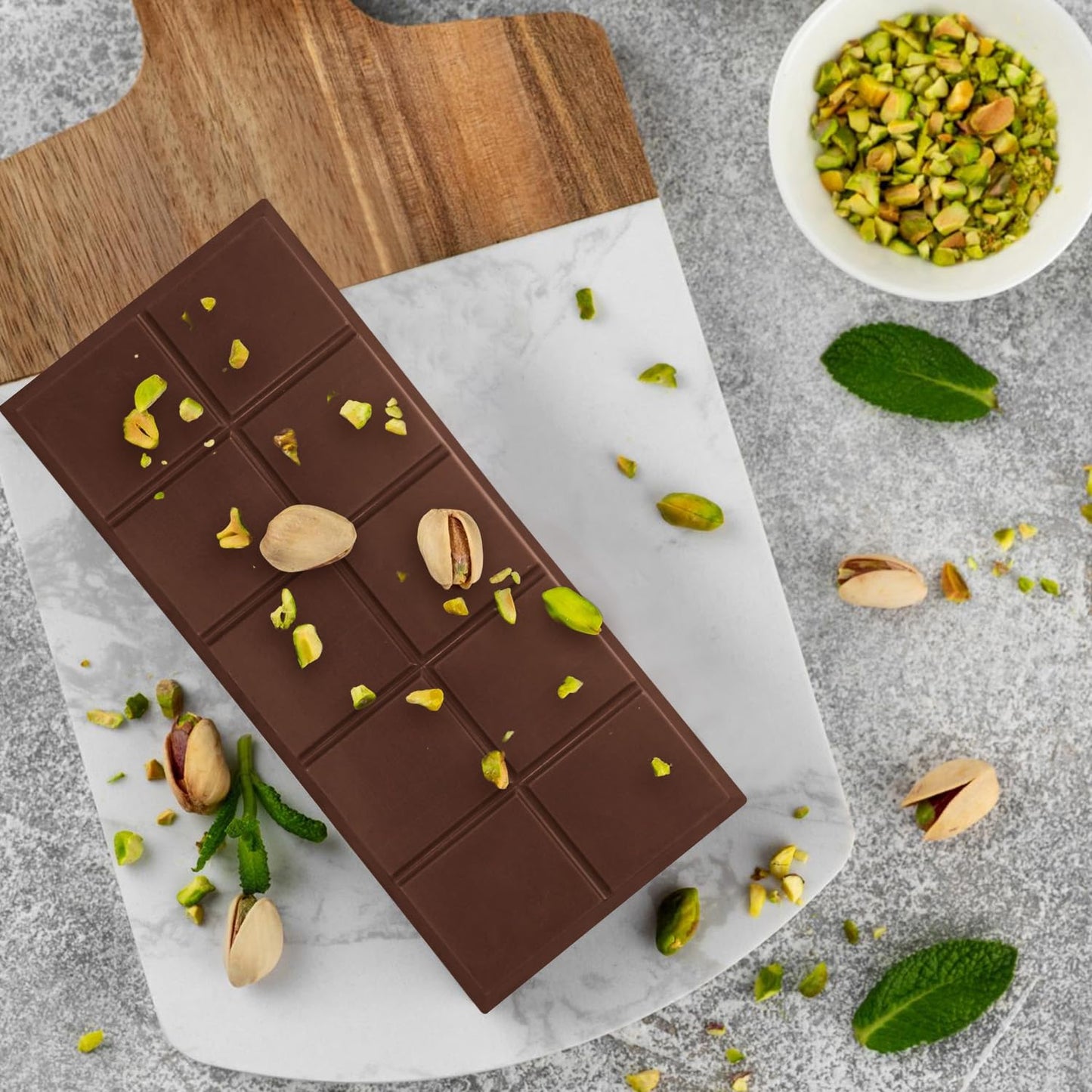 Dubai Chocolate Bar, 7Oz Pack Of Kunafa Pistachio Chocolate Bar, Perfect Chocolate Gift For Birthdays Or Corporate Gifting, Enhanced Flavor Crafted For Chocolate Lovers