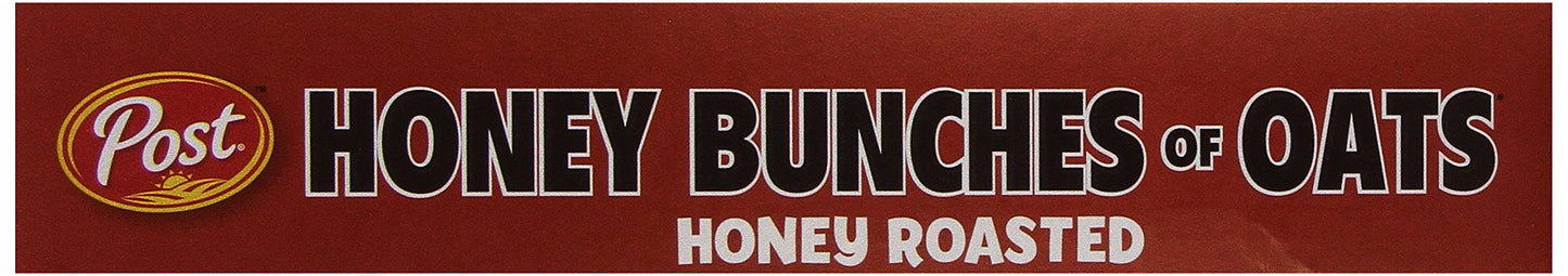 Post Honey Bunches Of Oates Honey Roasted Cereal 14.5 Oz (Pack Of 12)