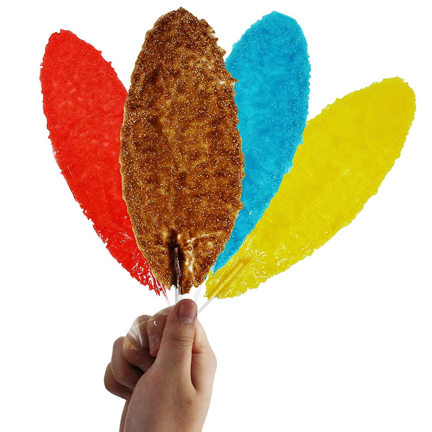 Slaps Paletas / Lollipops, Mango, Sandia (Watermelon) And Tamarindo Azul (Tamarind Blue), 10 Piezes (Pieces) Each, 30 Piezes (Pi