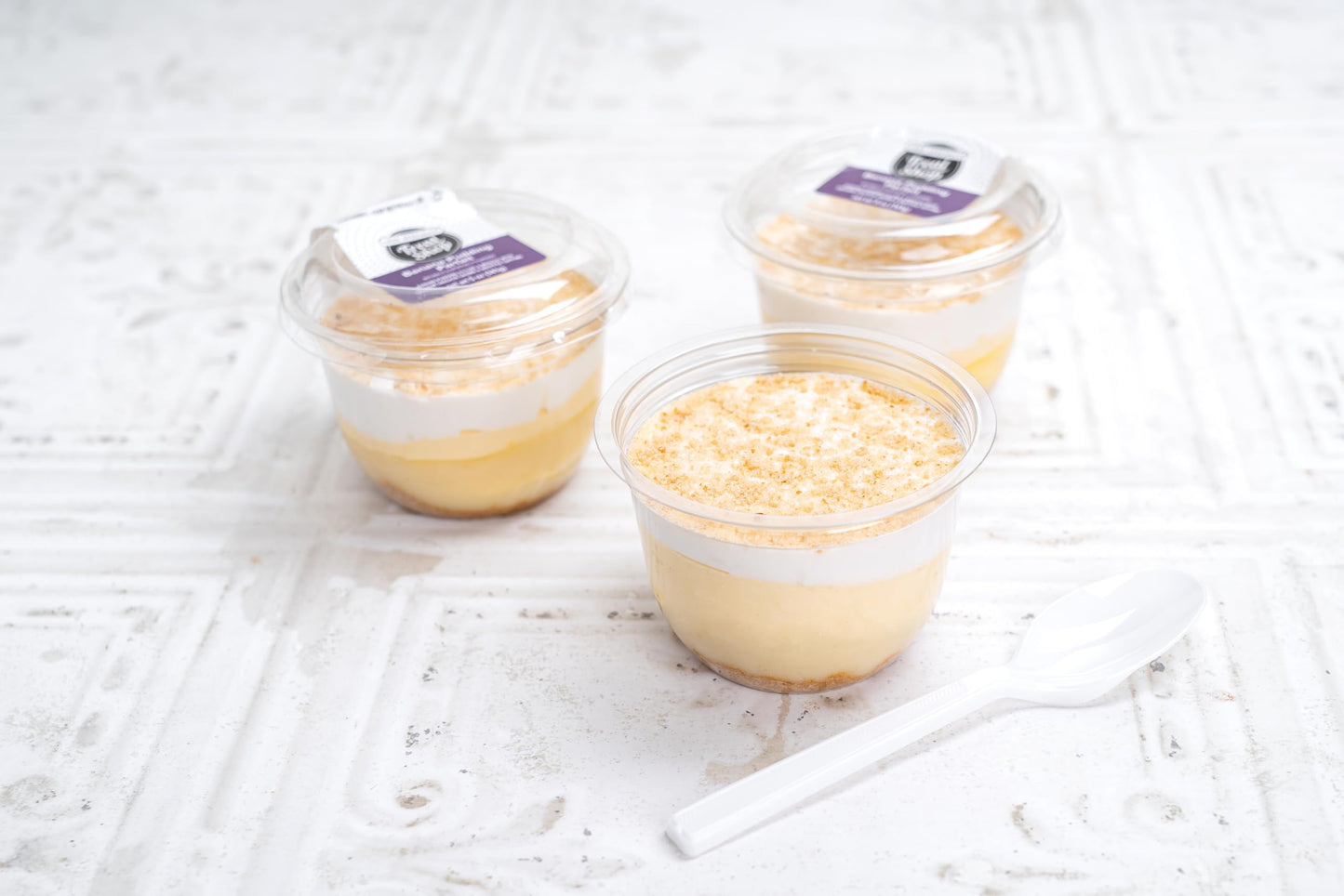 Our Specialty Banana Pudding Parfait Cup with Whipped Topping, Single Serve Dessert, Frozen, 5 Oz