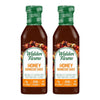 Walden Farms Sugar Free Honey BBQ Sauce, 12-oz. Gourmet Barbecue Grilling Marinade for Meat, Ribs, Pork, Chicken, and Steak, No 