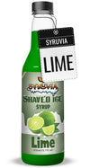 Syruvia Snow Cone Syrup 12.7oz - Lime Syrup For Shaved Ice  Snow Cones  Slushies  Italian Soda  Popsicles. Kosher  Dairy Free