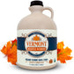 Vermont Maple Syrup - 64 oz Grade A  Amber Rich Organic Maple Syrup - 100% Pure and Authentic Maple Syrup for Pancakes  Waffles and More - Nut free  Gluten Free  Vegan  Paleo
