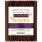 Arvoli Elderberry Honey Straws - 50 Pack - All-Natural Flavor Infusion - Non-Artificial, No Preservatives