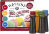 Watkins Assorted Food Coloring, 1 Each Red, Yellow, Green, Blue, Total Four 0.3 oz bottles, 4 Count (Pack of 6)