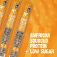 Righteous Felon Meat Sticks | 100% Pork Sticks | Gluten Free & Keto Meat Sticks | Low Sugar & High Protein Pork Sticks | Healthy