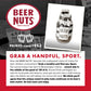 Malt-Inspired Nuts Brand Snacks, Original Nutcase, Perfect For Gifting, Original Peanuts, Original Bar Mix, Cashews, Almonds, Sweet & Spicy Bar Mix, Resealable Cans, Snackin Since 1953 (Pack Of 4)