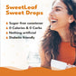 Sweetleaf Stevia Sweet Drops Valencia Orange - Liquid Stevia Drops Sweetener, Zero Calorie, Non-Gmo Flavored Stevia Liquid Sugar Substitute For Sugar-Free Sodas, Mixed Drinks, Iced Tea, 2 Fl Oz (Pack Of 2)