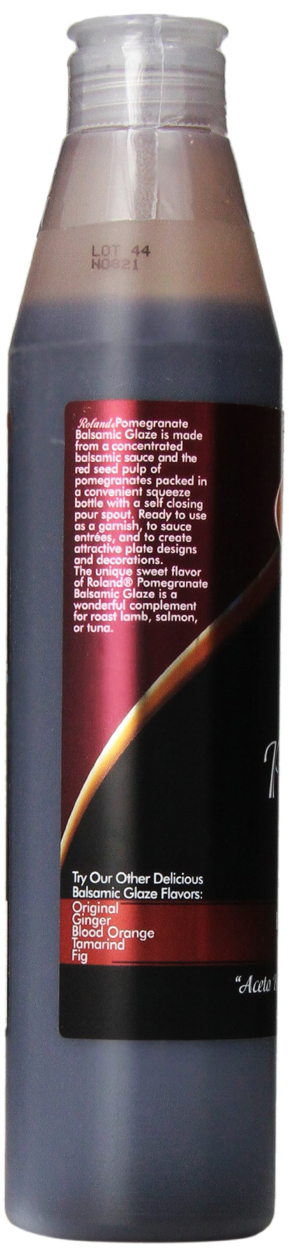 Roland Foods Balsamic Glaze, Pomegranate, 12.9 Ounce