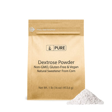Pure Original Ingredients Dextrose (1 Lb.) By Pure, Sugar Replacement Sweetener For Shakes Or Baking,