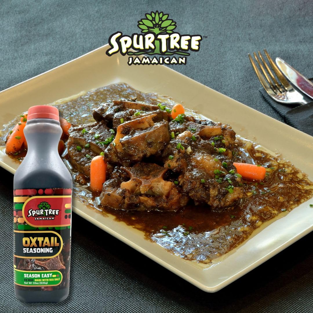Spur Tree Oxtail Seasoning - Oxtails Seasoning To Experience Authentic Jamaican Cuisine - All-Natural And Fresh Ingredients - Ox