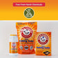 Arm & Hammer Baking Soda 3.5lb Bag, White, 56 Ounce, Model HH0991, Plastic