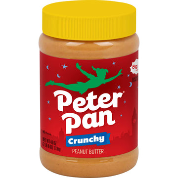 Peter Pan Crunchy Peanut Butter, 40-Ounce Jars (Pack Of 3)