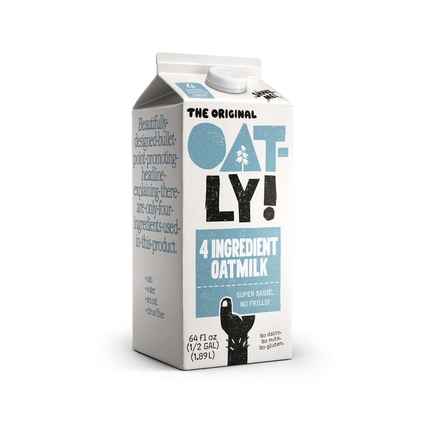 Oatly Oatmilk 4 Ingredient