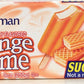 Voortman Sugar Free Orange Creme Wafers Cookies 9 Oz (Pack of 6)