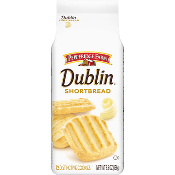 Pepperidge Farm Dublin Shortbread Cookies, 5.5 Oz Bag