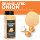 Fresh Finest Granulated Onion 15.5Oz - Premium Onion Powder - All-Natural, Non-Gmo, Gluten-Free, Kosher - Perfect For Cooking, S