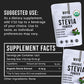 WHYZ Organic Stevia Powder, Zero Calorie Sweetener, Non-GMO, Keto Friendly, 8 oz