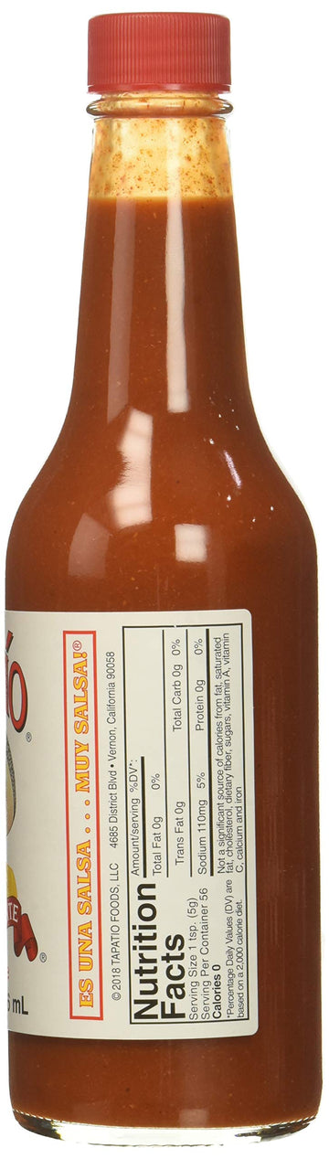 Tapatio Salsa Picante Hot Sauce, 10 Fl Oz (Pack of 2)