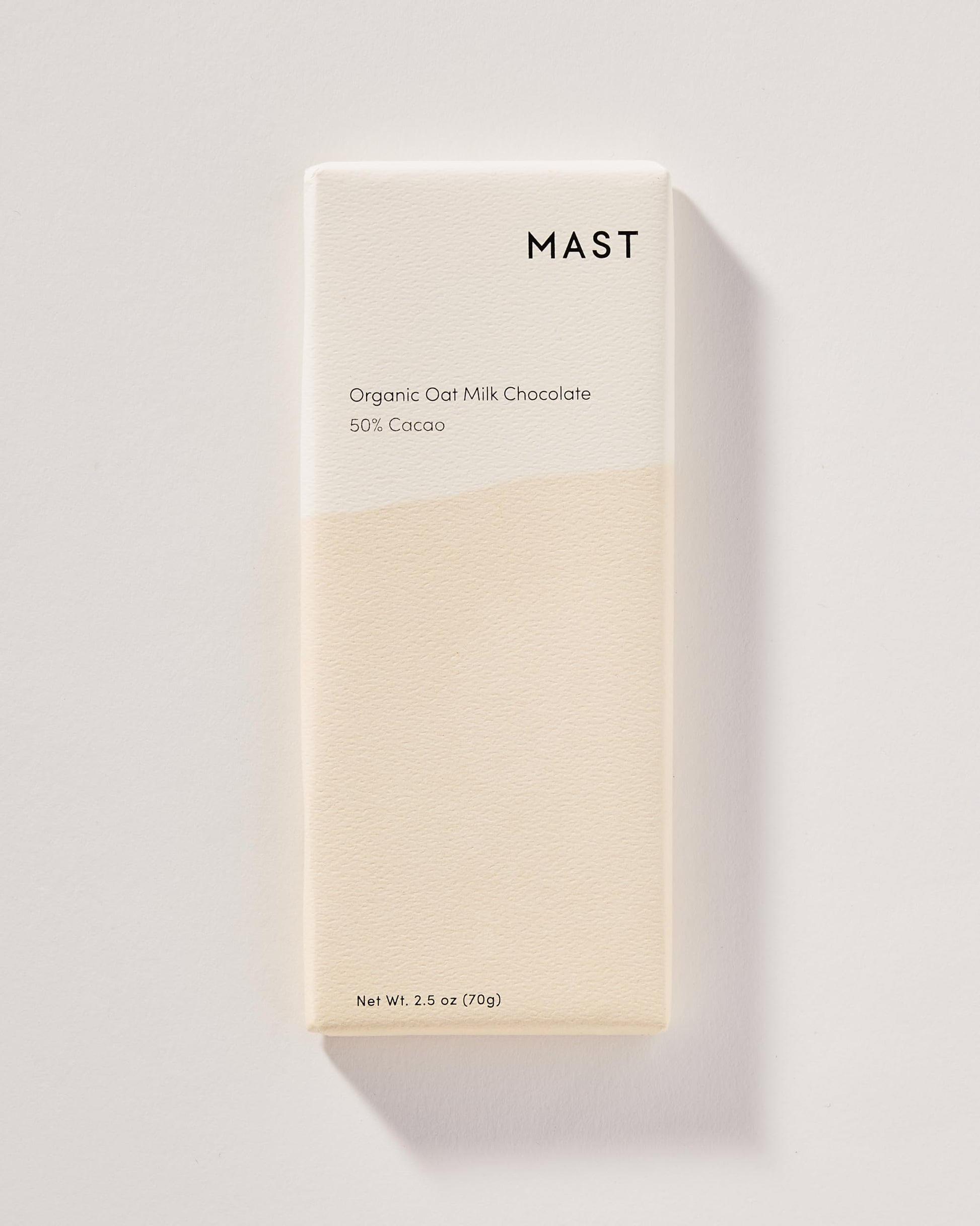 Mast Chocolate Bars | 6 pack | Organic, Kosher | Classic 2.5oz each (6 Bars, Organic Oat Milk Chocolate 50% Cacao)