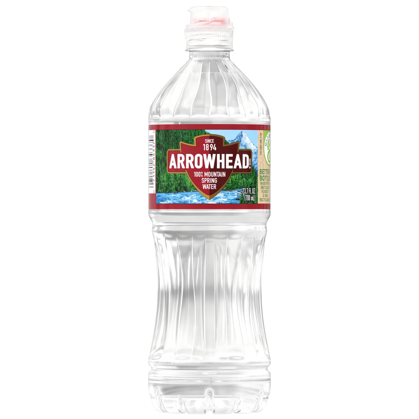 Arrowhead Spring Water Case Bundle - 23.7 oz (Pack of 72) - Sport Top - 3 Cases - Refreshing & Hydrating Water by Generic