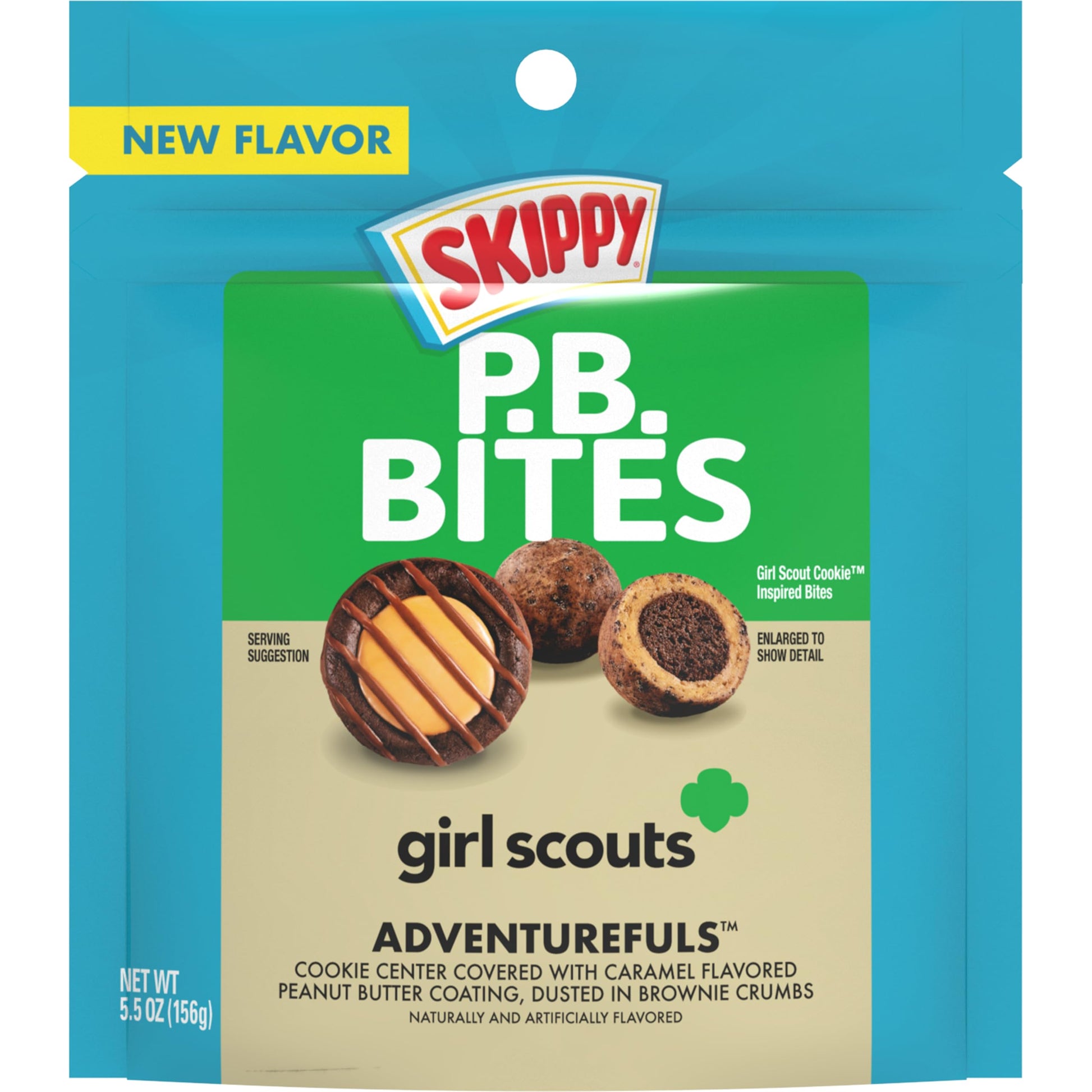 SKIPPY Bites Girl Scouts Adventurefuls 5.5oz Pouch