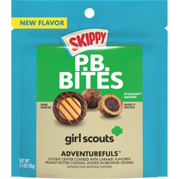 SKIPPY Bites Girl Scouts Adventurefuls 5.5oz Pouch