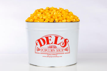 Gourmet Popcorn Gift Tin - Del'S Popcorn (Cheese, 2 Gallon)