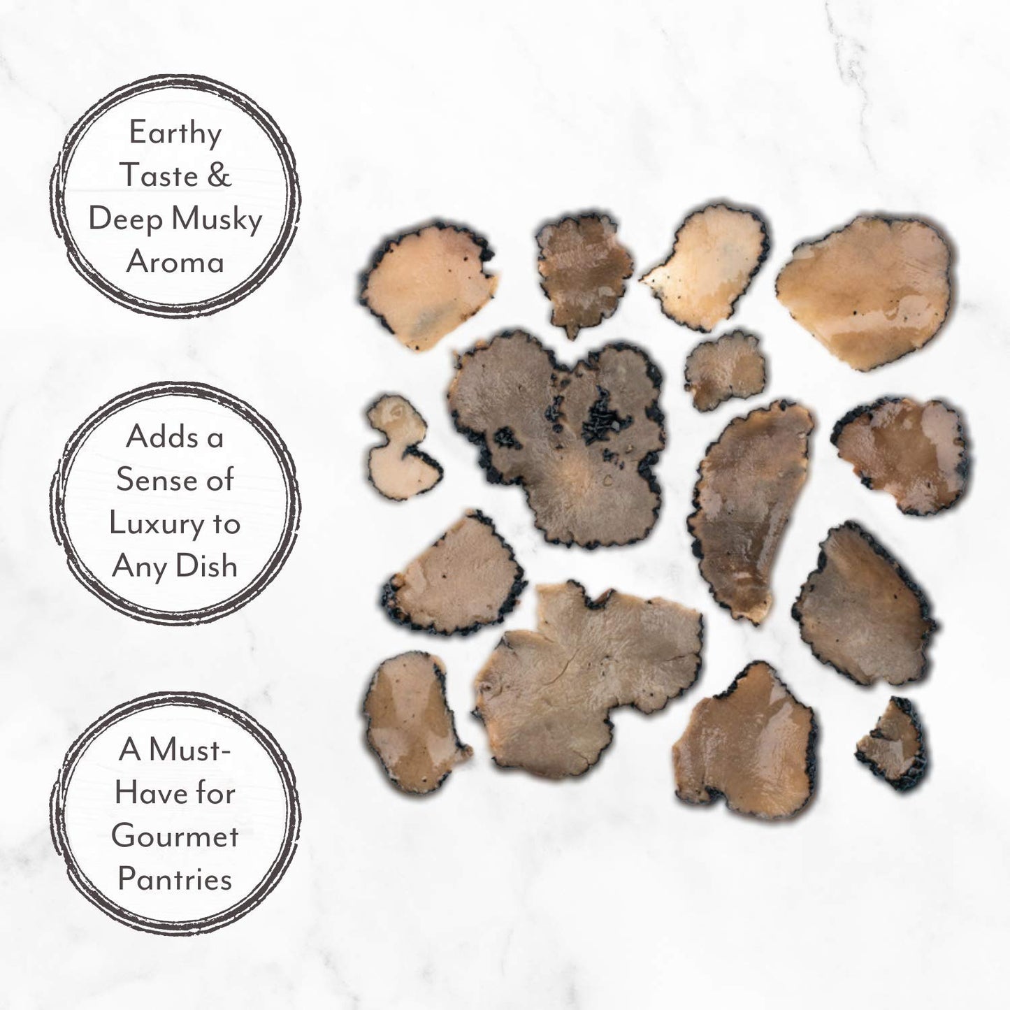 Roland Foods Black Scorzoni Summer Truffle Peelings, Specialty Imported Food, 7-Ounce Can