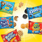 Oreo, Chips Ahoy, Ritz, Nutter Butter, Teddy Grahams Variety Pack - Nabisco Cookies Assortment Bulk - Care Package Gift Box (40