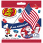 Needzo Jelly Beans, Red White Blue Fruit Flavored Candy, Pack of 3, 3.5 Ounce, Perfect for 4th of July and Birthday Parties